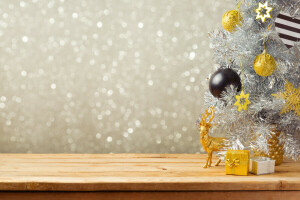 球, 圣诞, 装饰, 礼物, 快活的, 新年