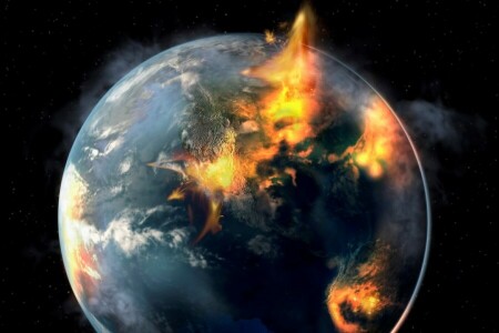 파괴, 불, 행성, 공상 과학