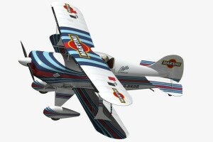 3D模型, 双翼飞机, 匹兹S1马提尼