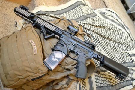AR-15, ถุง, ปืนพก, อาวุธ