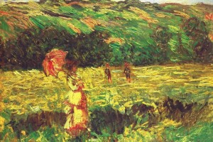 Claude Monet, pemandangan, gambar