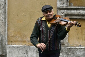 音乐, 人, 街, 小提琴