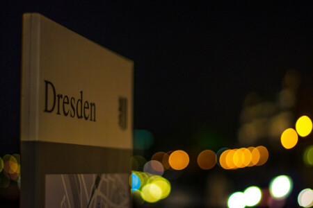 Bo mạch, Dresden, nước Đức, đèn, đêm, thành phố