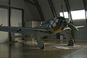 전투기-비행기, 포케 울프, 190 원, 독일 공군, 때까치