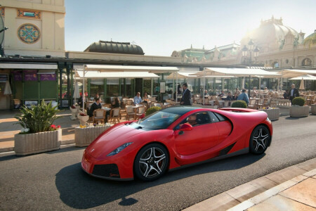 GTA Spano, Monte Carlo, màu đỏ, Spania