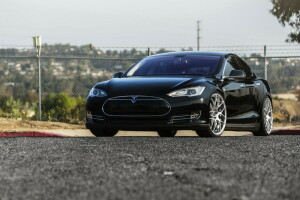 hitam, mobil, Model S, s85, Tesla