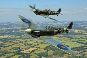 Đấu sĩ, đôi, RAF, Lửa, Siêu mẫu Spitfire, Chiến tranh thế giới thứ hai