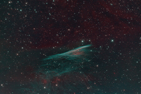 khí thải, tinh vân, NGC 2736