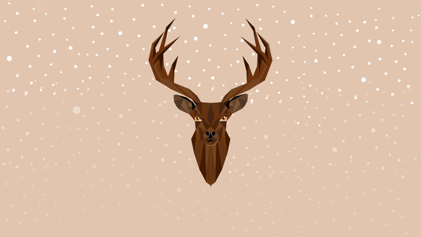 新年, クリスマス, メリー, クリスマス, 鹿, によって設計された, キアラ・フェス