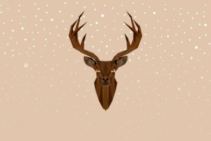 キアラ・フェス, クリスマス, 鹿, によって設計された, メリー, 新年, クリスマス