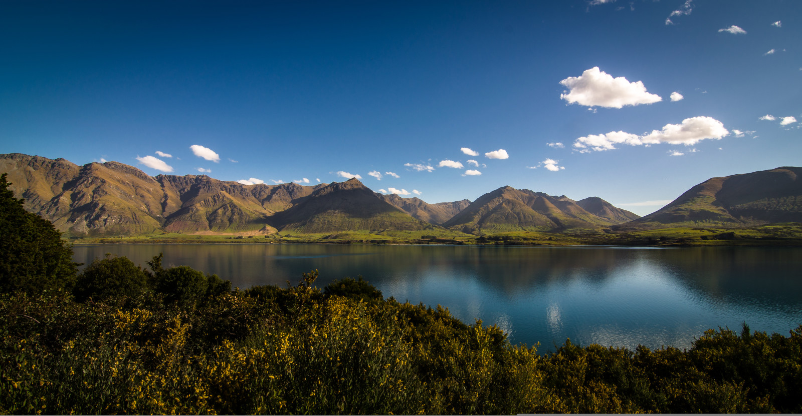 danau, gunung, Selandia Baru, Otago, Danau Wakatipu, Gunung Nicholas