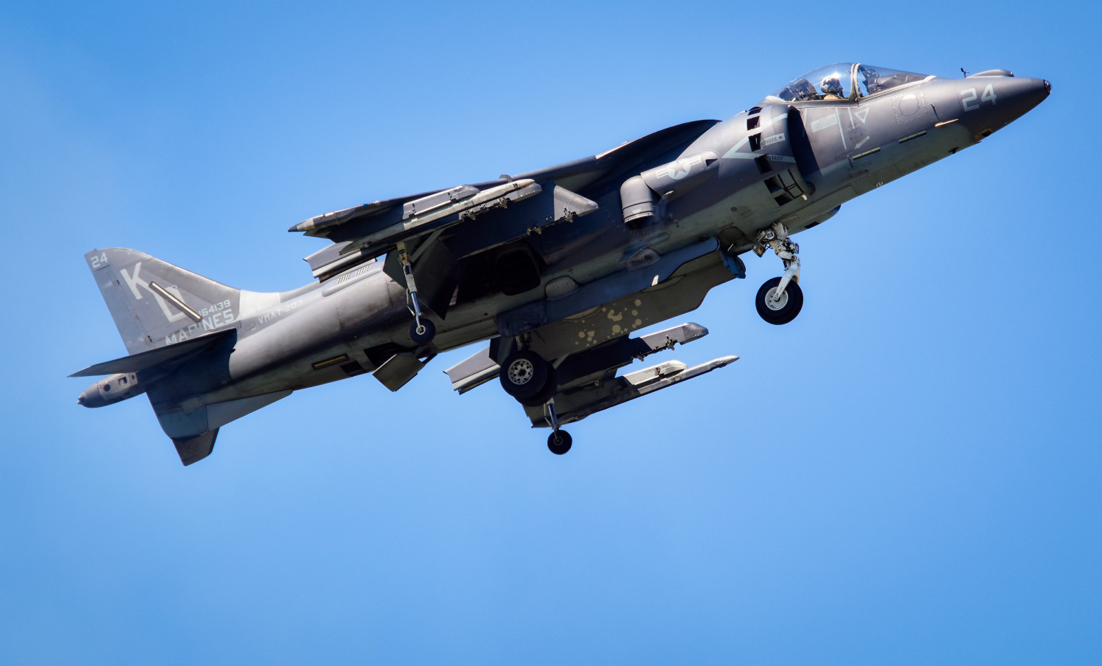 Pejuang, bangkitnya, Menyerang, AV-8B, Harriers