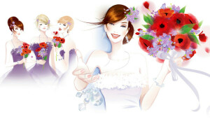 花束, ブリー・レマン, デコレーション, ドレス, ファッション, フラワーズ, 彼女, スマイル