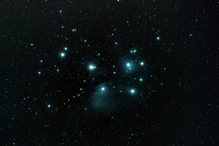 M45, 일곱 자매, 스타 클러스터, 플레이아데스