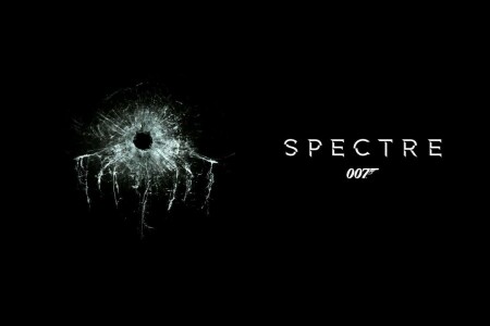 007, 007 : 범위, 총알 구멍, 검은 배경, 깨진, 제임스 본드, 스펙터