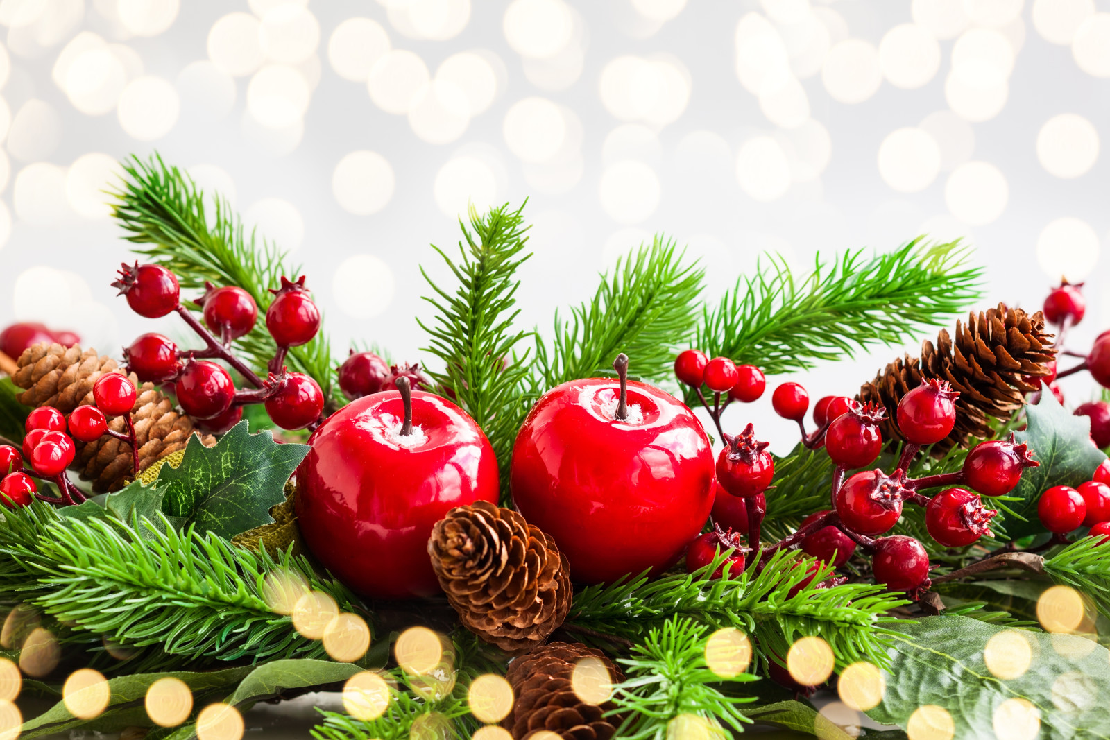 pohon, Tahun baru, hari Natal, dekorasi, Gembira, Xmas