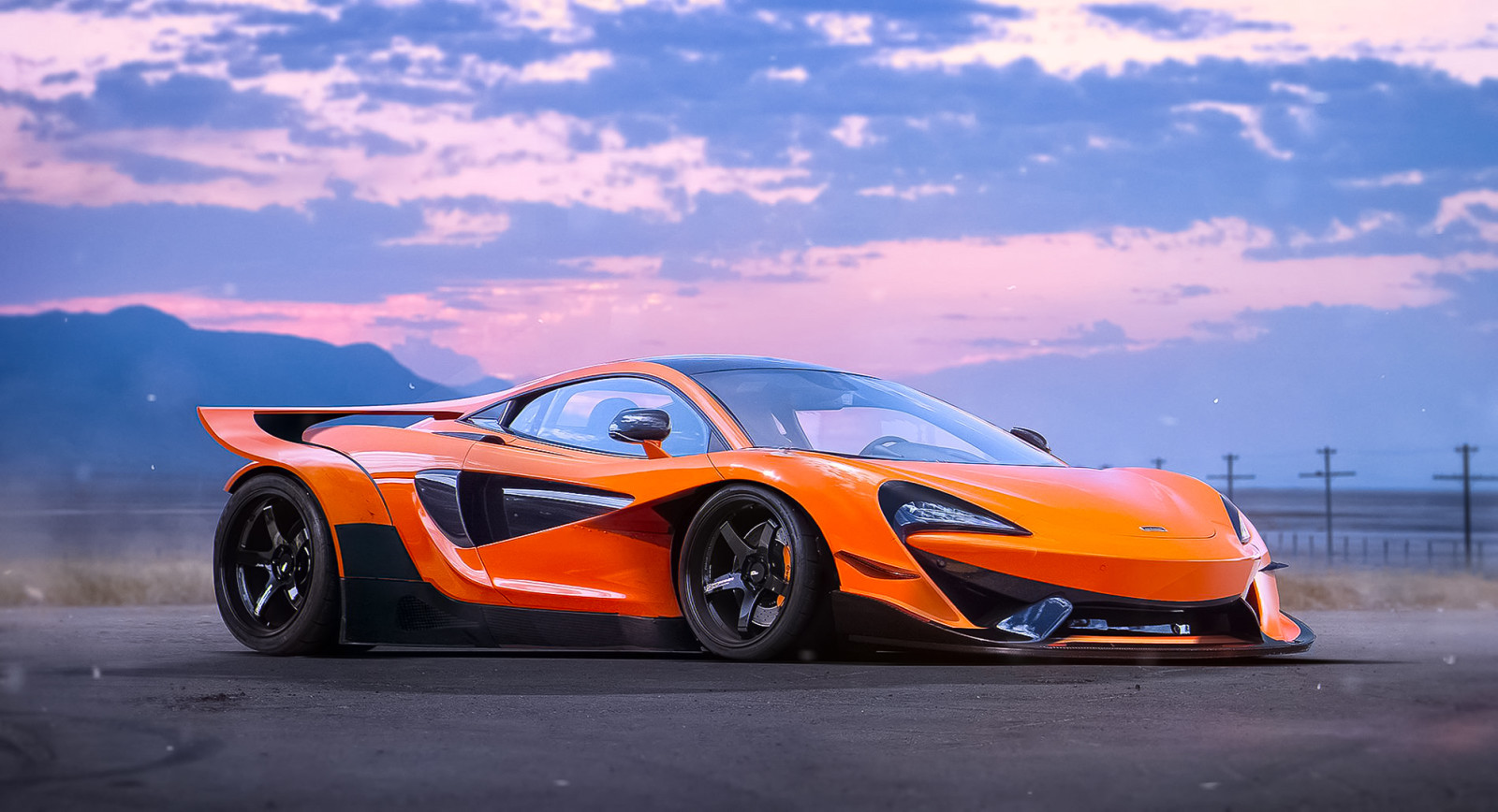 siêu xe, McLaren, trái cam, Tương lai, điều chỉnh, bởi Khyzyl Saleem, 570S