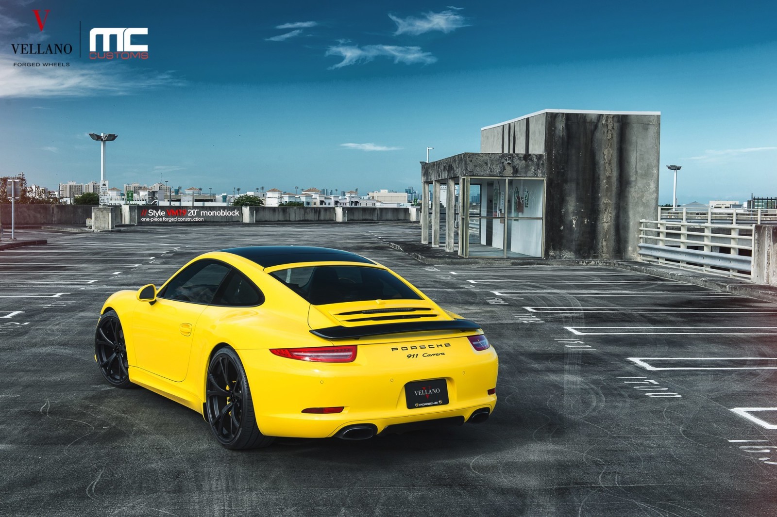 kuning, Porsche, 991 Carrera