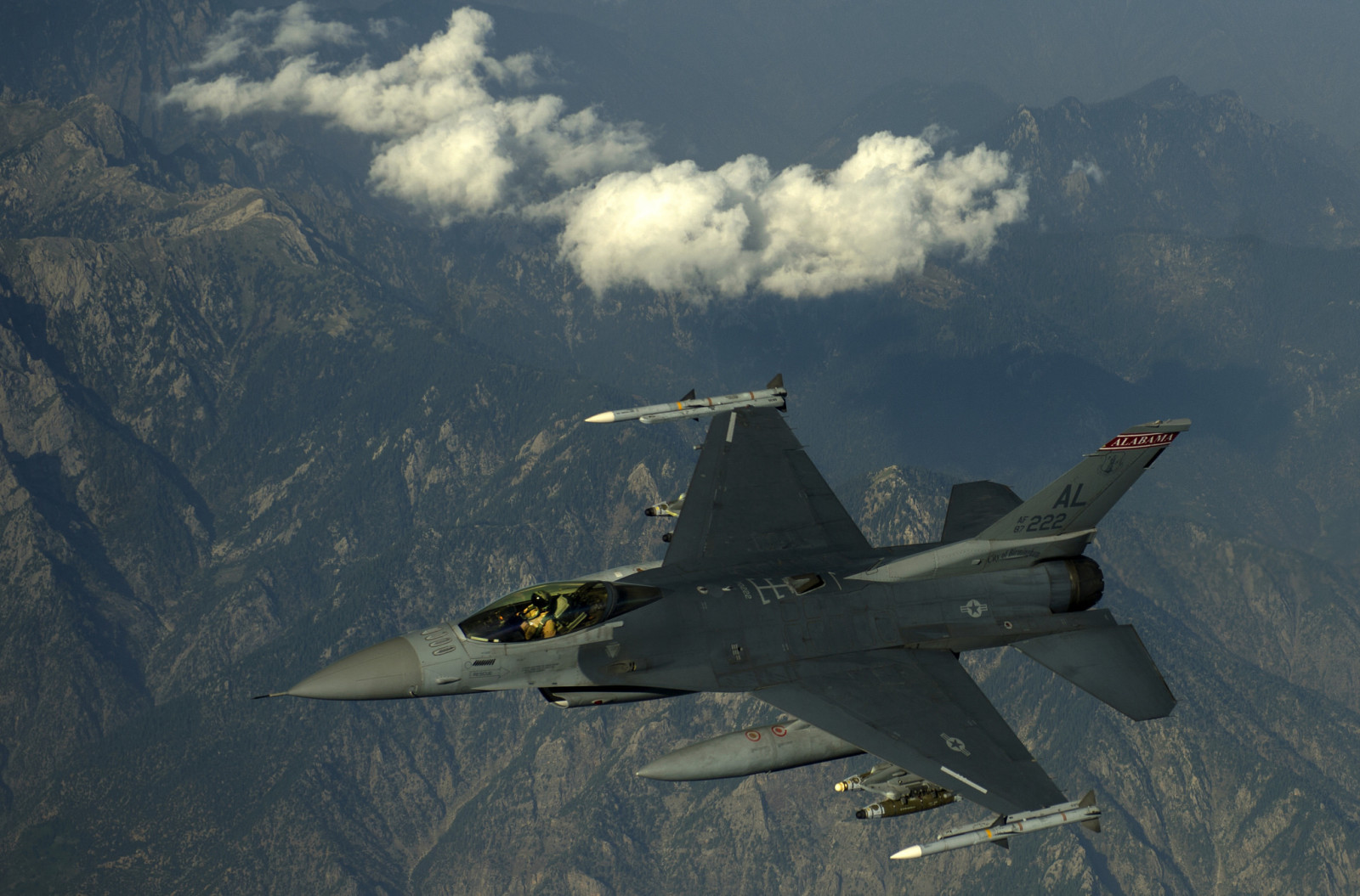 비행, 전투기, 싸우는 팔콘, F-16C, "파이팅 팔콘"