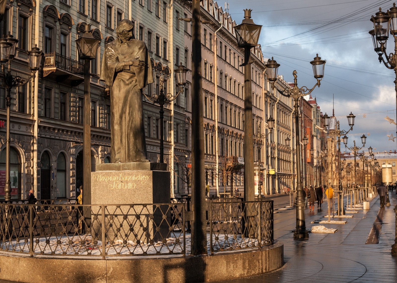 jalan, lampu, Saint Petersburg, St. Petersburg, Peter, patung, spb