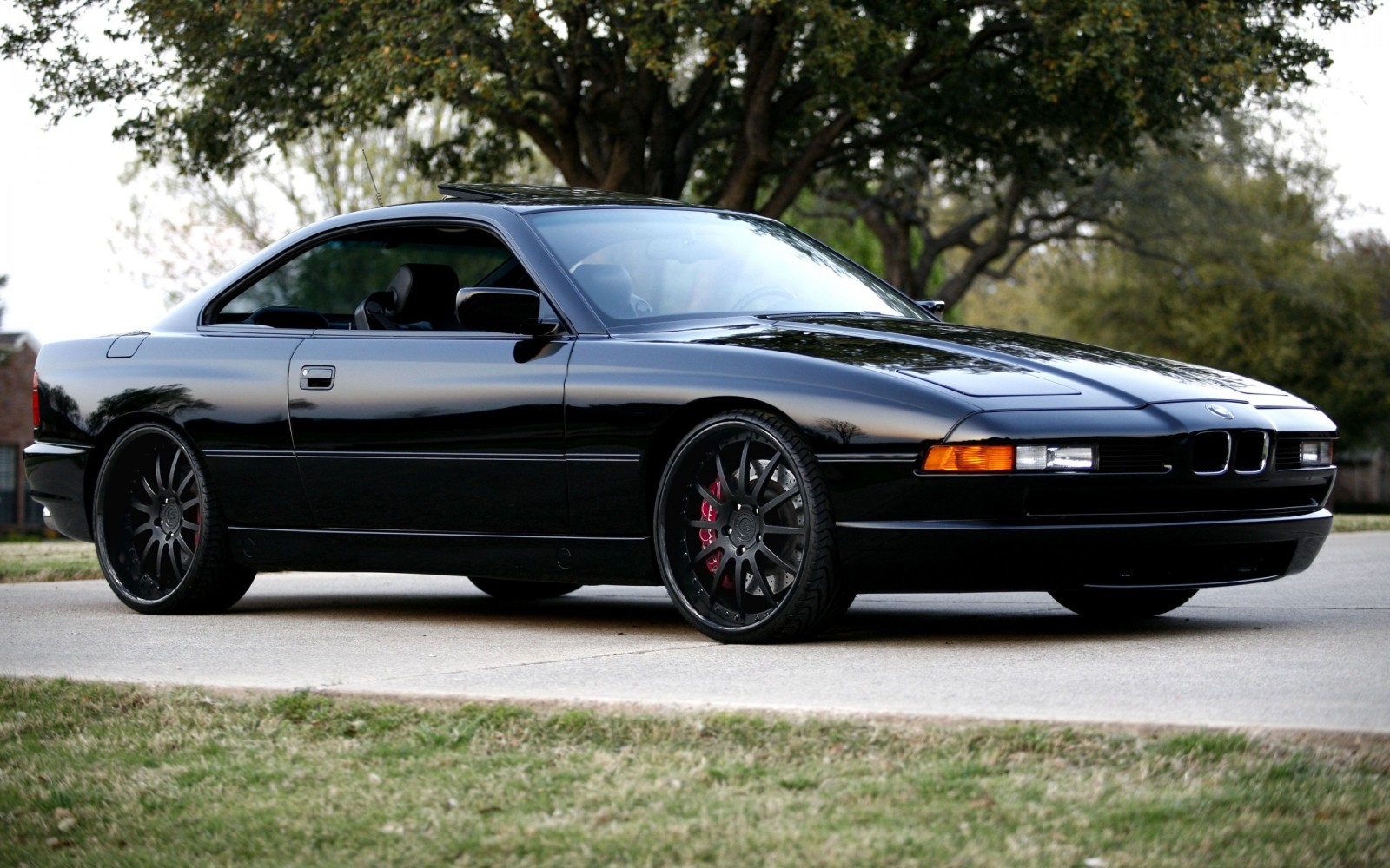 黒, クーペ, BMW, 850