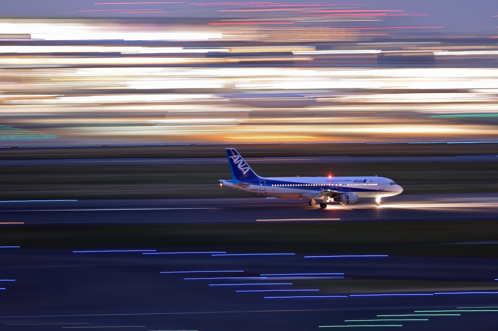 kecepatan, pesawat, Airbus, Bandara