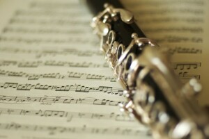 klarinet, not balok, catatan