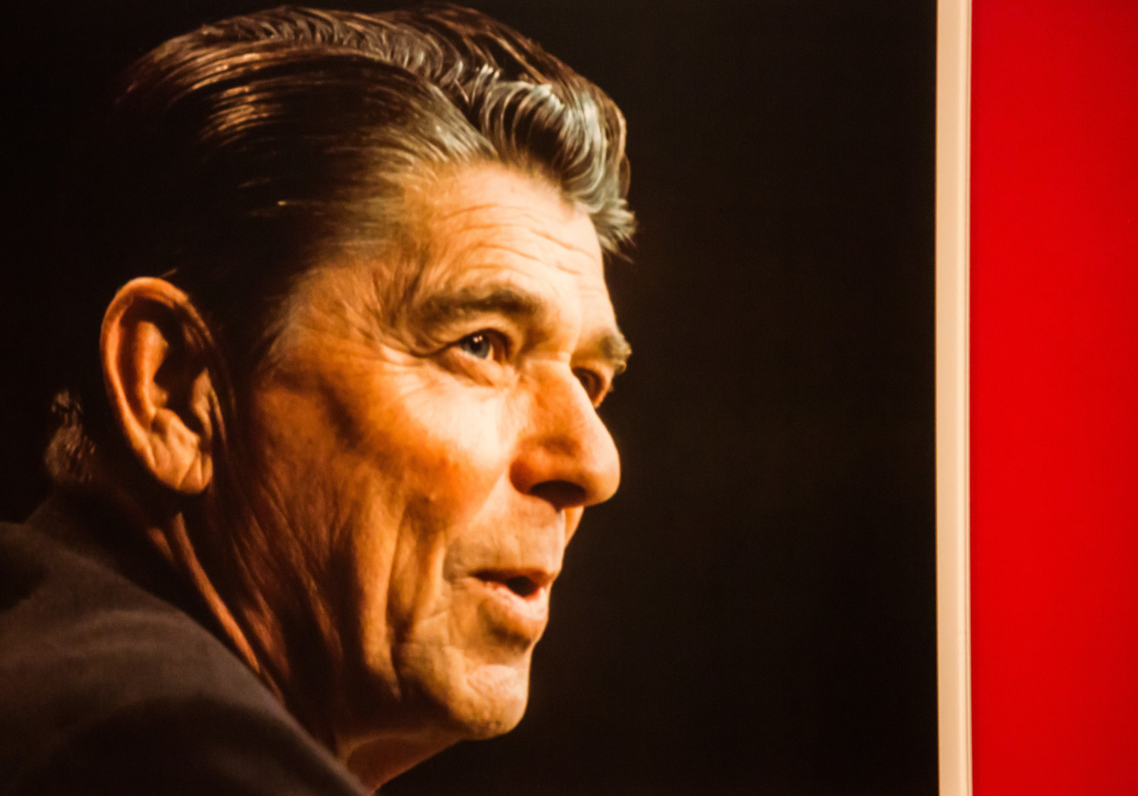 wajah, aktor, Presiden, Ronald Reagan
