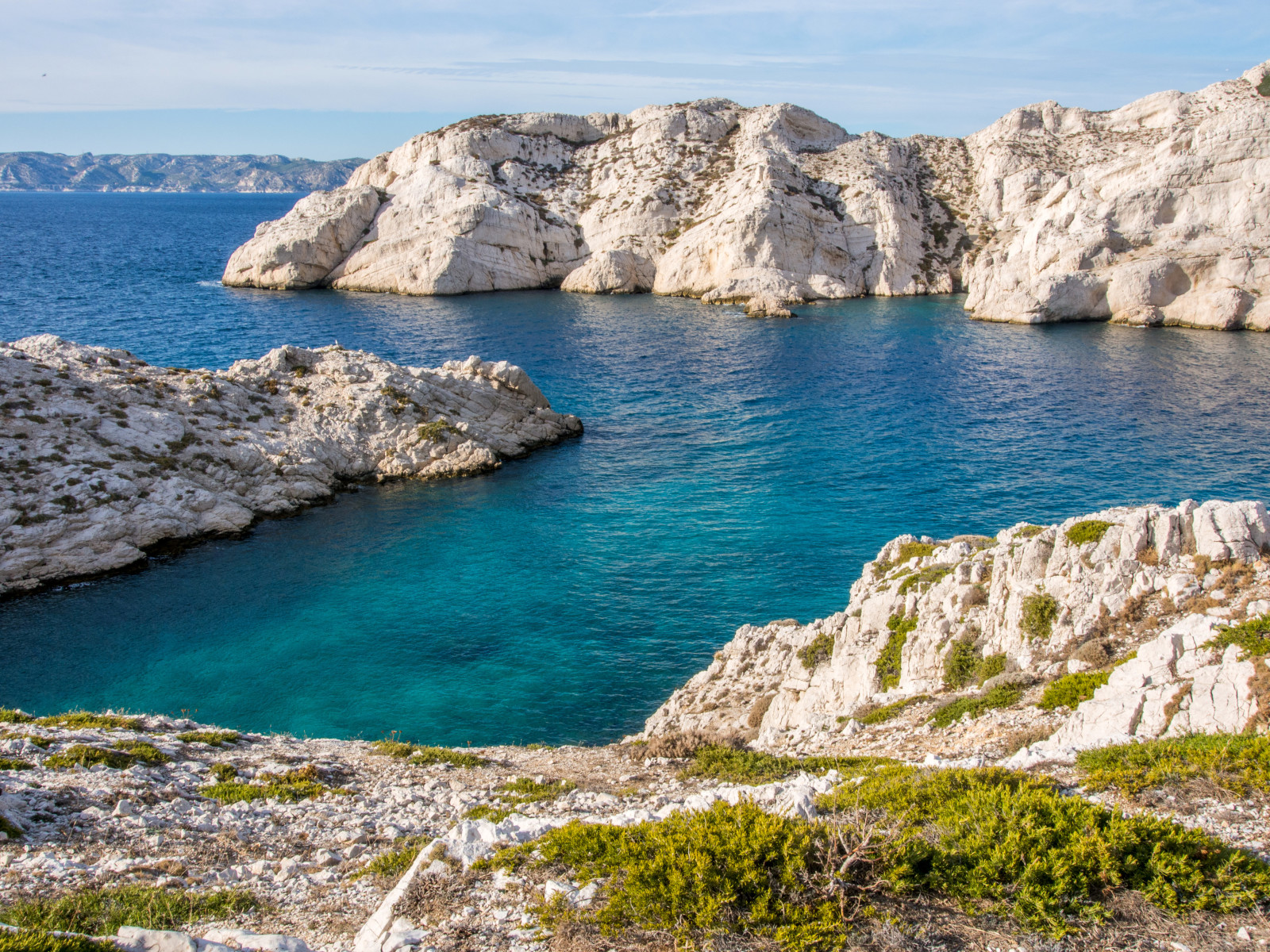 batu, laut, Perancis, batu, pantai, Marseille