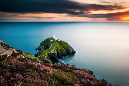 灯台, アイルランドの海, ウェールズ