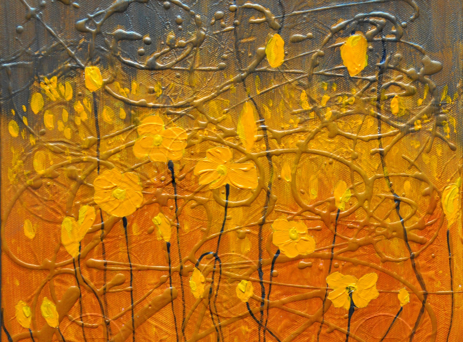 musim gugur, wallpaper, kuning, bunga-bunga, gambar, kelopak