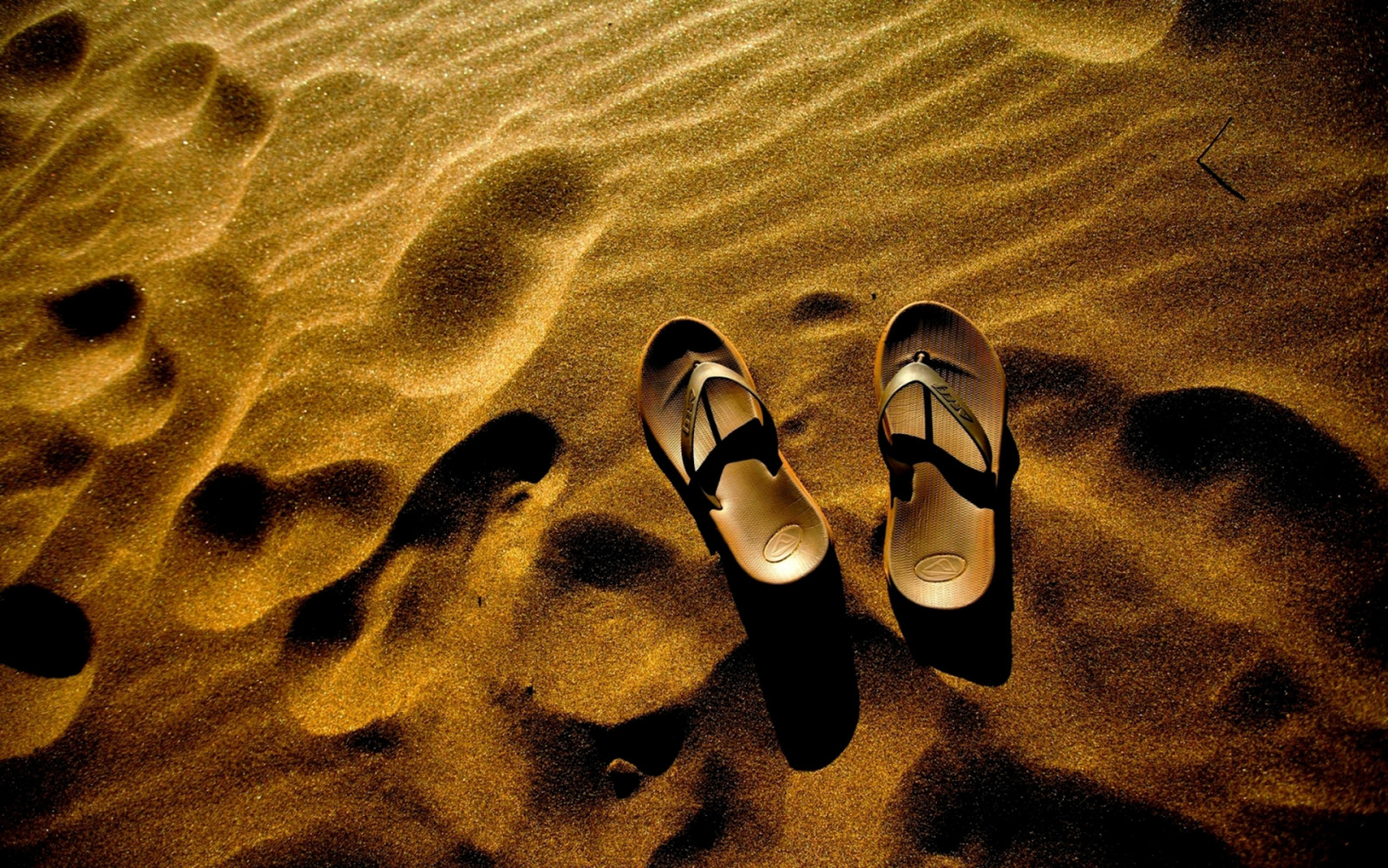 金, 板岩, 沙滩拖鞋