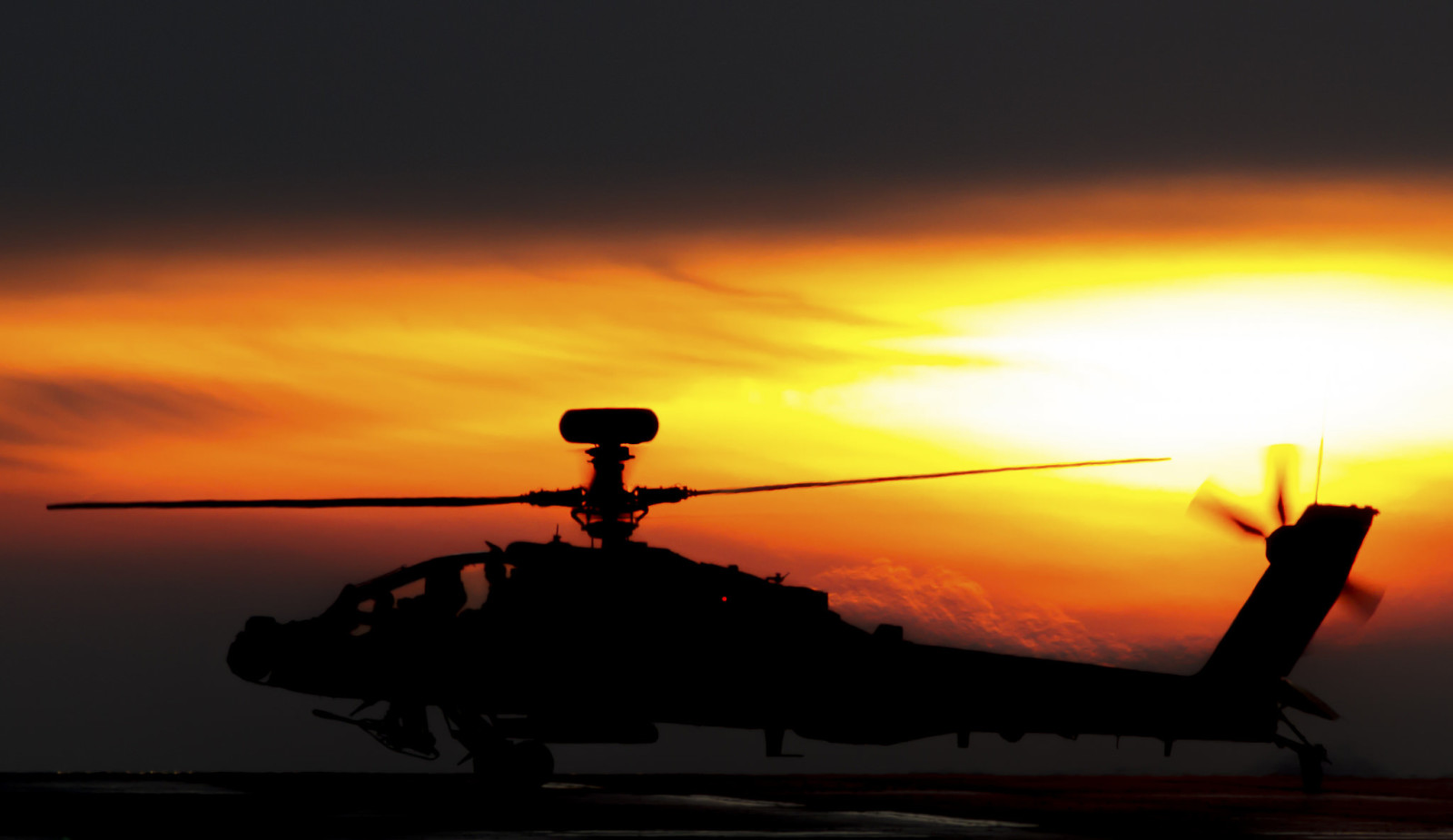 ヘリコプター, 衝撃, アパッチ, AH-64, メイン, 「Apache」