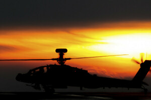 “ Apache”, AH-64, 阿帕奇, 直升机, 主要, 休克