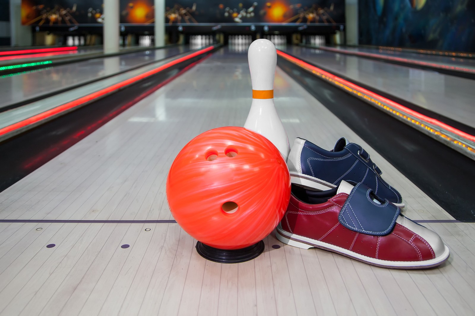Bo mạch, trái bóng, đại sảnh, giày thể thao, Ghim, bowling