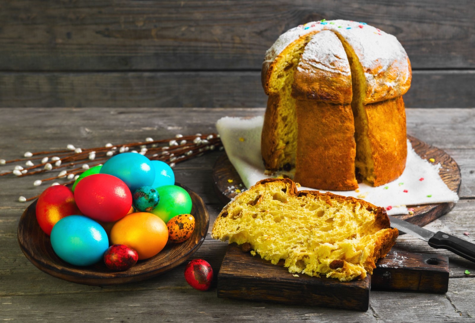 telur, kue, Paskah, Verba