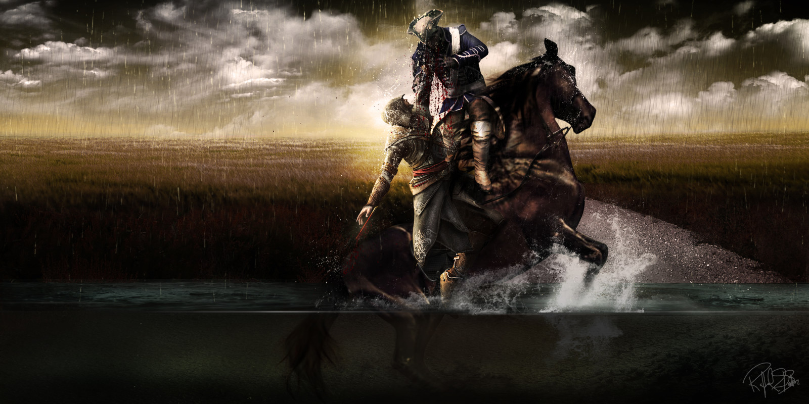 đầm lầy, cánh đồng, kẻ ám sát, Ezio