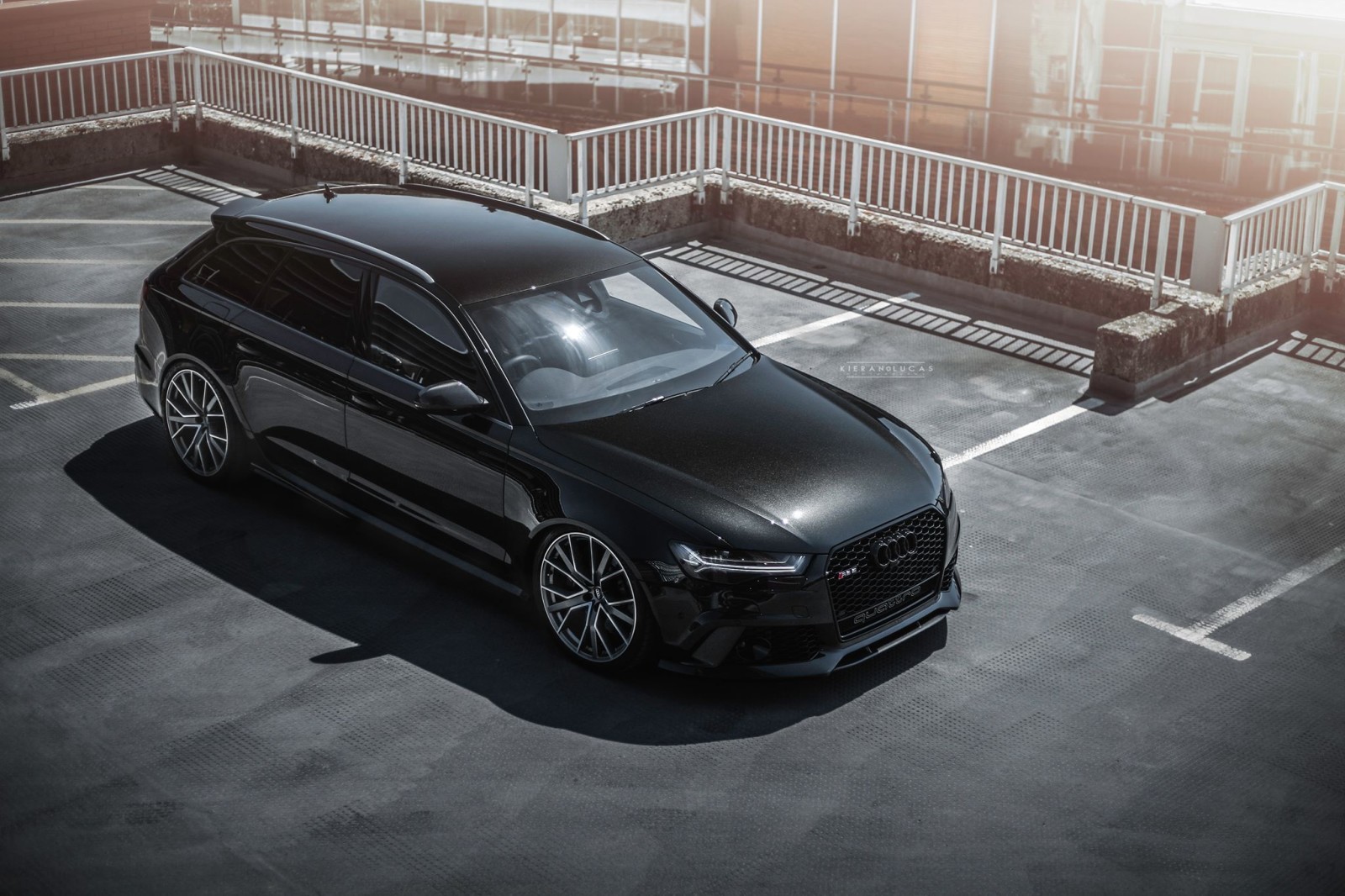hitam, mobil, Audi, RS6, рс6