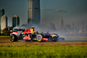 David Coulthard, Formula 1, New York, RB7, Red Bull, mobil