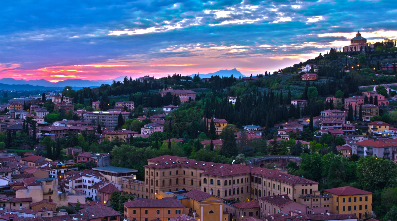 kota, rumah, Italia, foto, Verona, Trento, Borgo