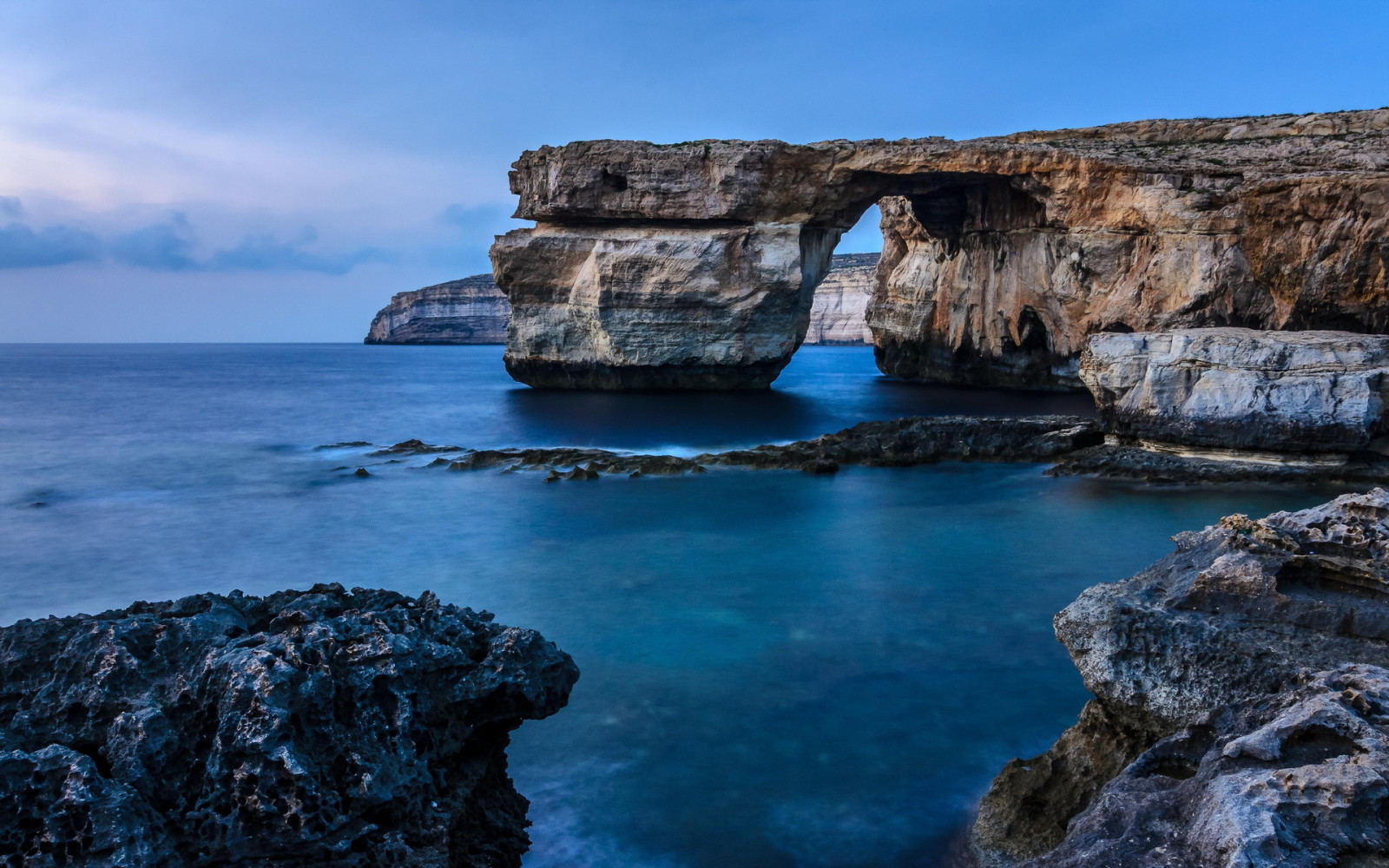 Malta, Gozo, Teluk Dwejra