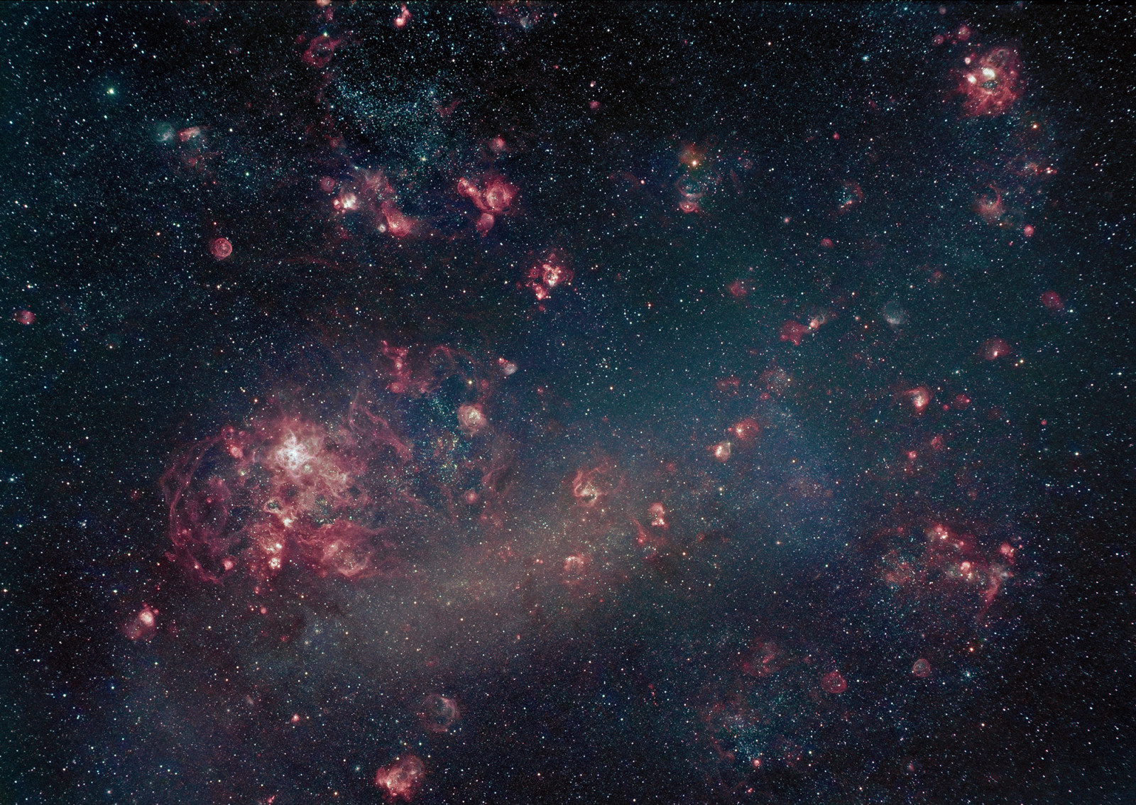 không gian, cách thức sữa, Những đám mây Magellanic, vệ tinh thiên hà