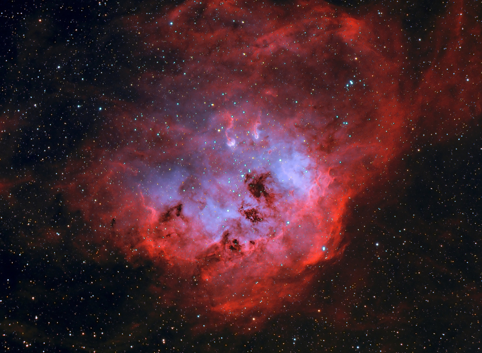 ruang, IC 410, Berudu, di nebula