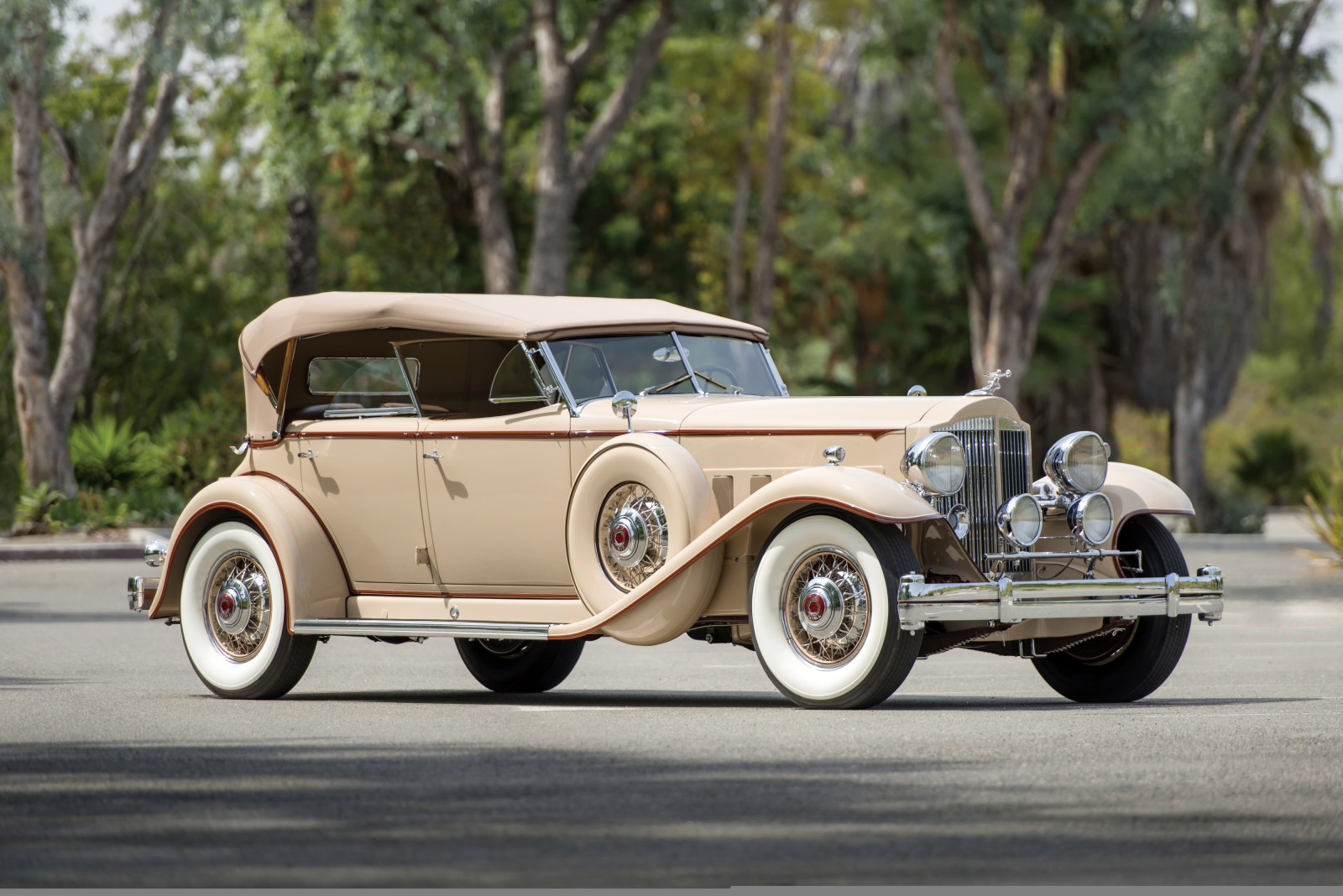1932, Packard, Olahraga Phaeton, Twin Six