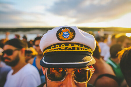 ボート, 眼鏡, 帽子, 湖, 男性, 鏡, パーティー, 人