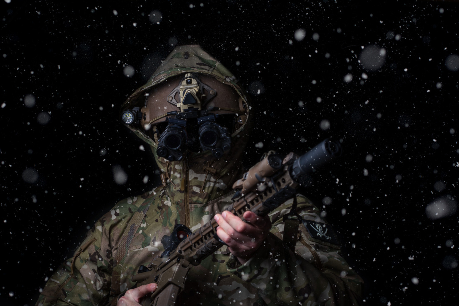 雪, 兵器, 兵隊, 装置