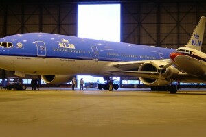 300, 777, 에어 프랑스, 보잉, 엔진, 격납고, KLM, 사람들