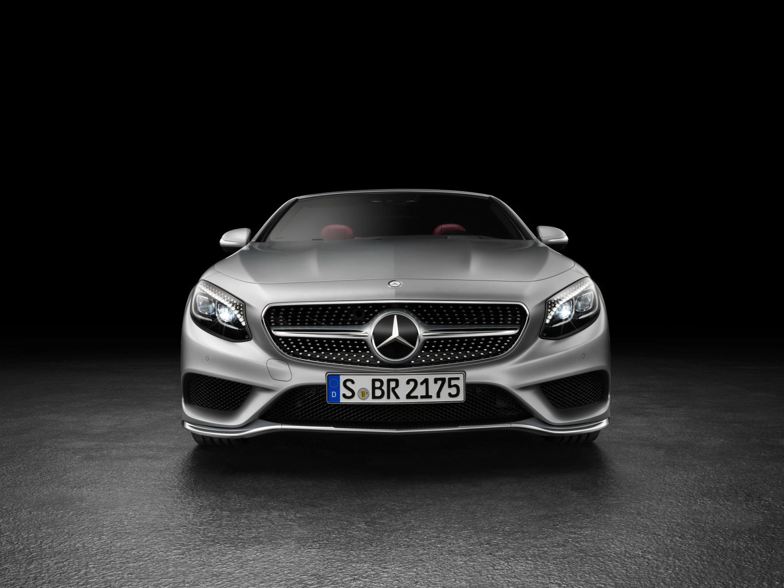 ใบหน้า, Mercedes-Benz, เมอร์เซ, AMG, ส 63, 2015, S-Class, A217