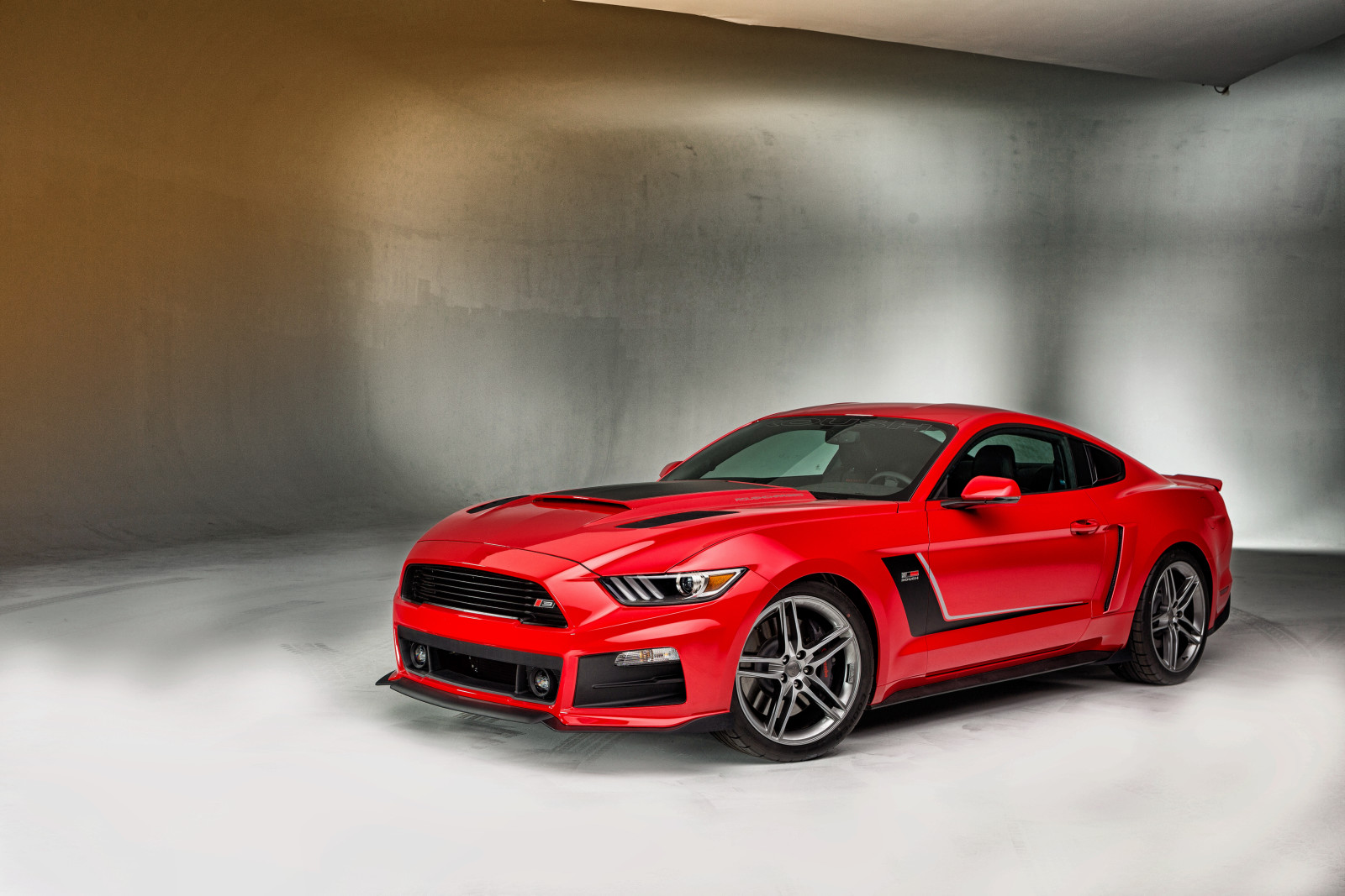 màu đỏ, Mustang, Ford, Roush, 2015, Giai đoạn 3, krsno