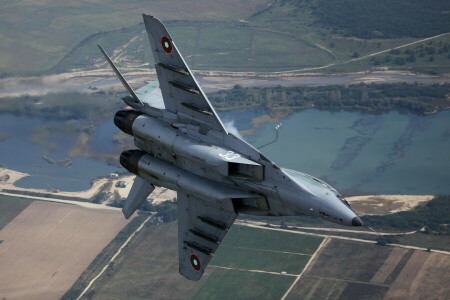 전투기, 비행, 미그 -29, 다목적, MiG-29, 날개
